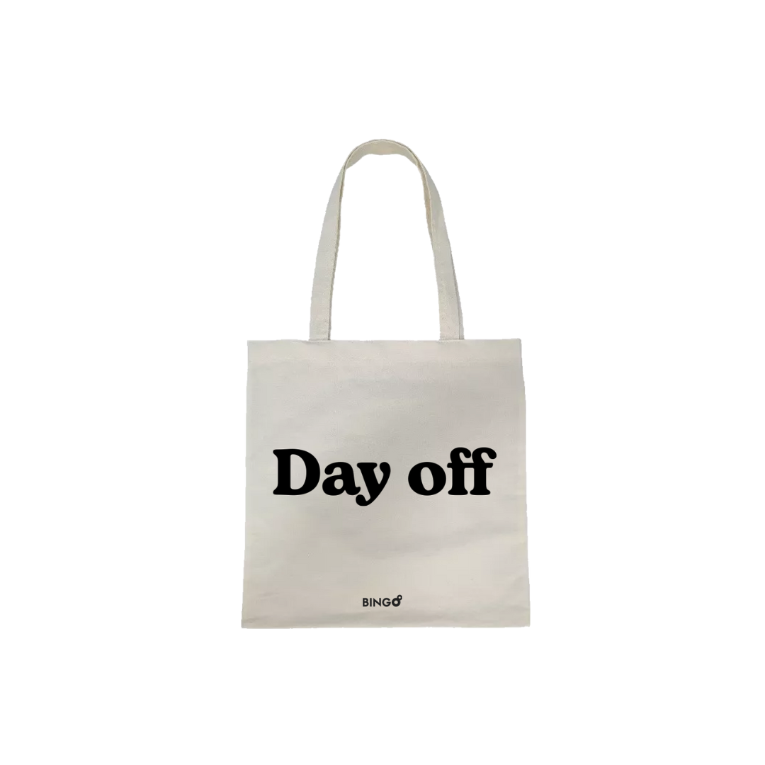 Tote Bag Bingo – Day off