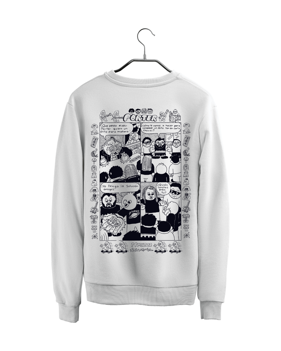Sudadera Porter Caricatura
