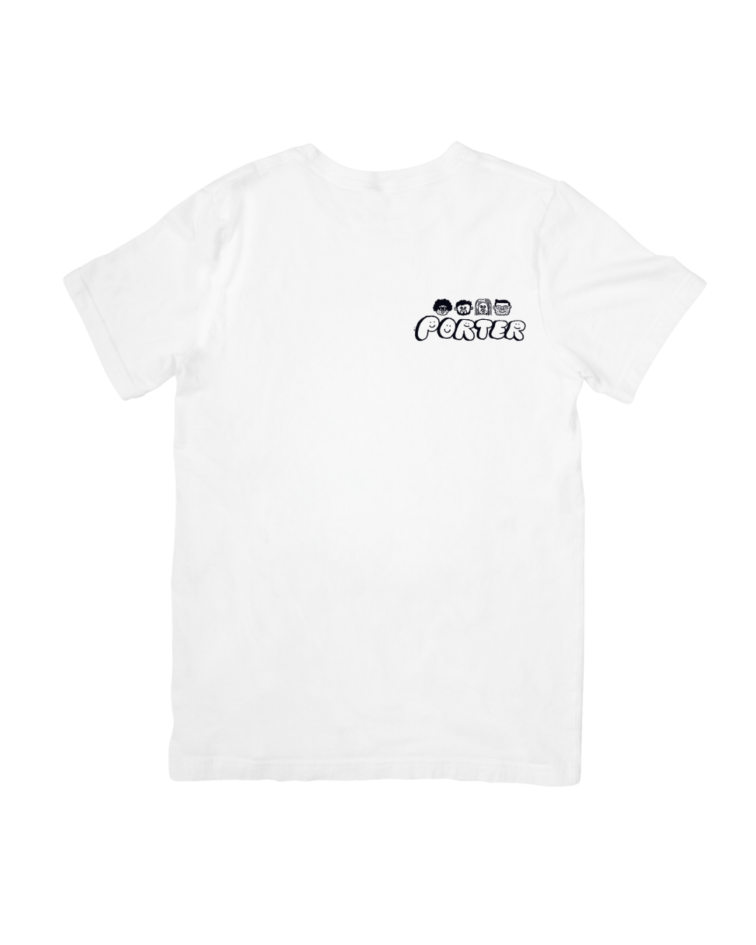 Playera Porter Caricatura Unisex