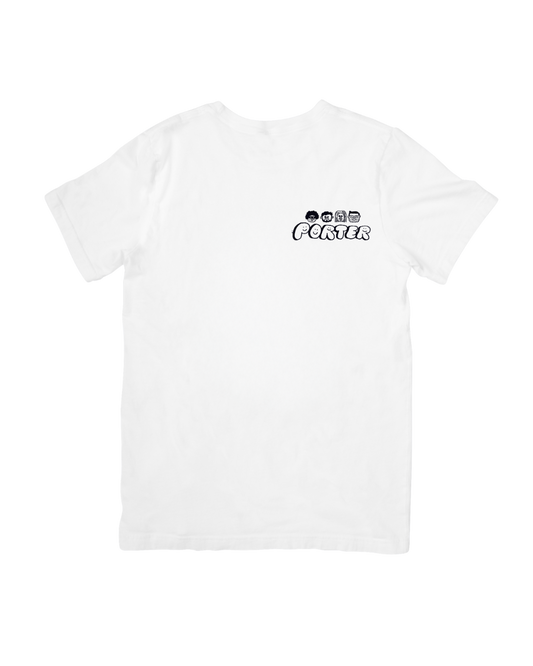 Playera Porter Caricatura Unisex