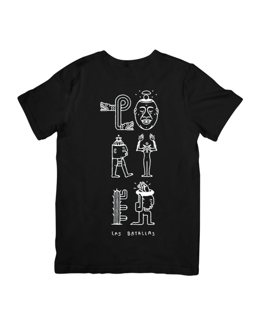 Playera Las Batallas - Manga Corta - Vertical
